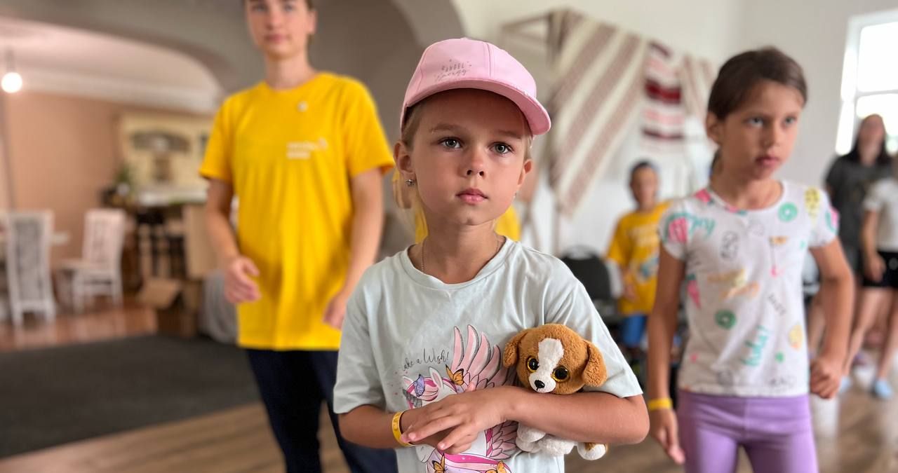 Ukraine Children at Youth Camp