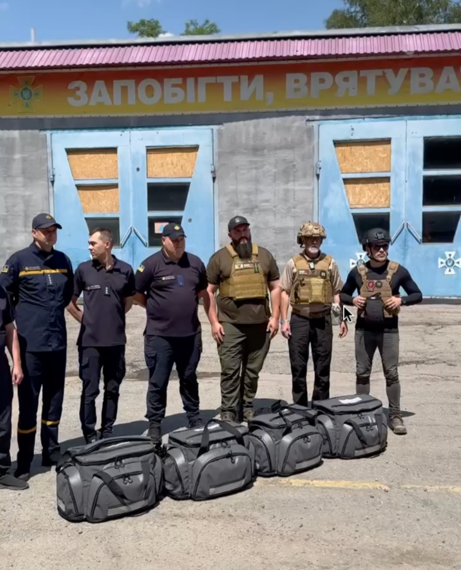 First responders in Ukraine