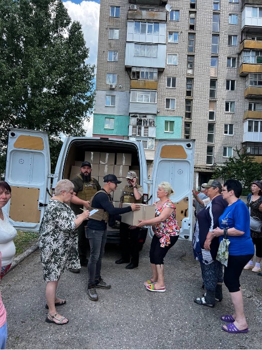 Humanitarian Aid in Kupiansk